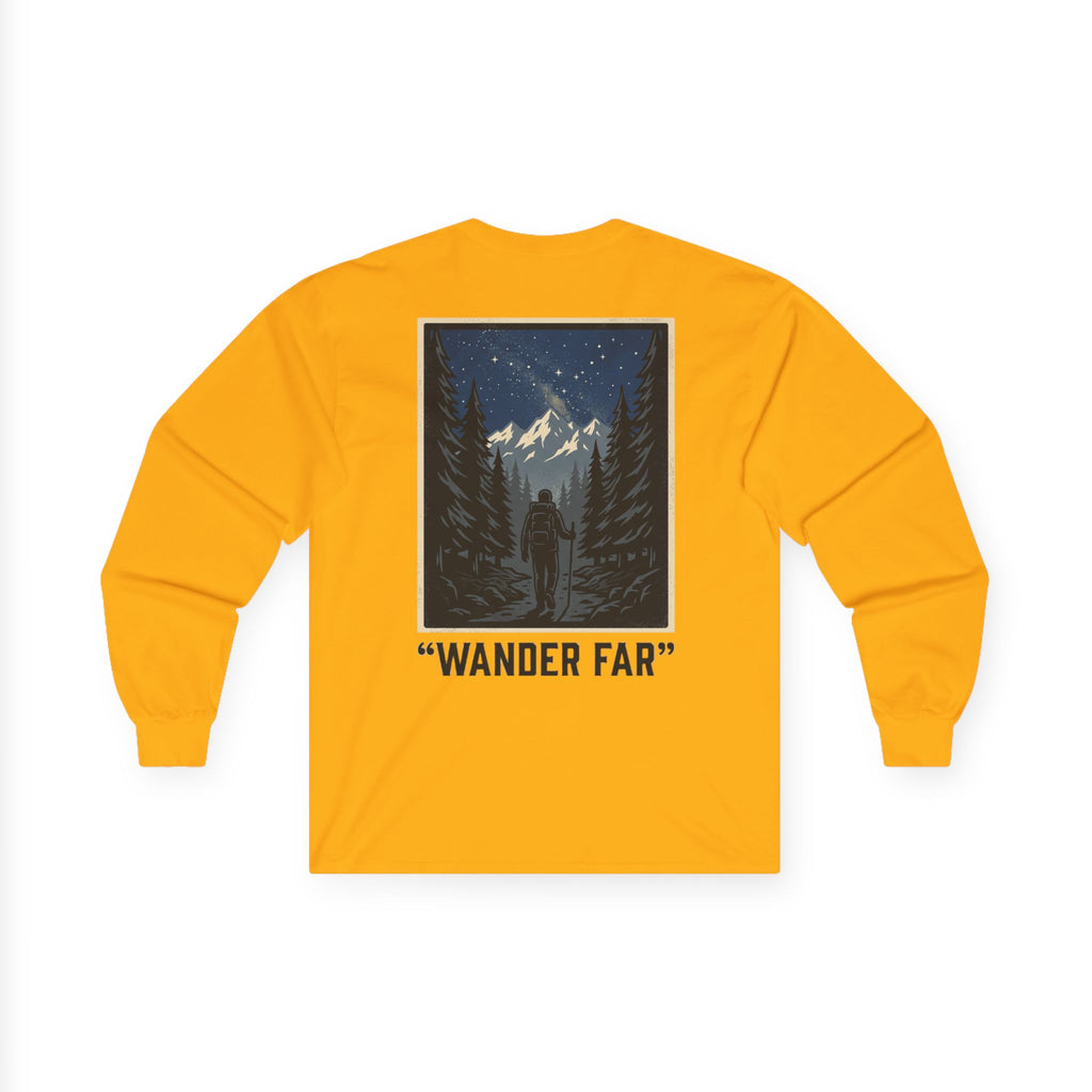 Wander Far Mountain Long Sleeve Tee