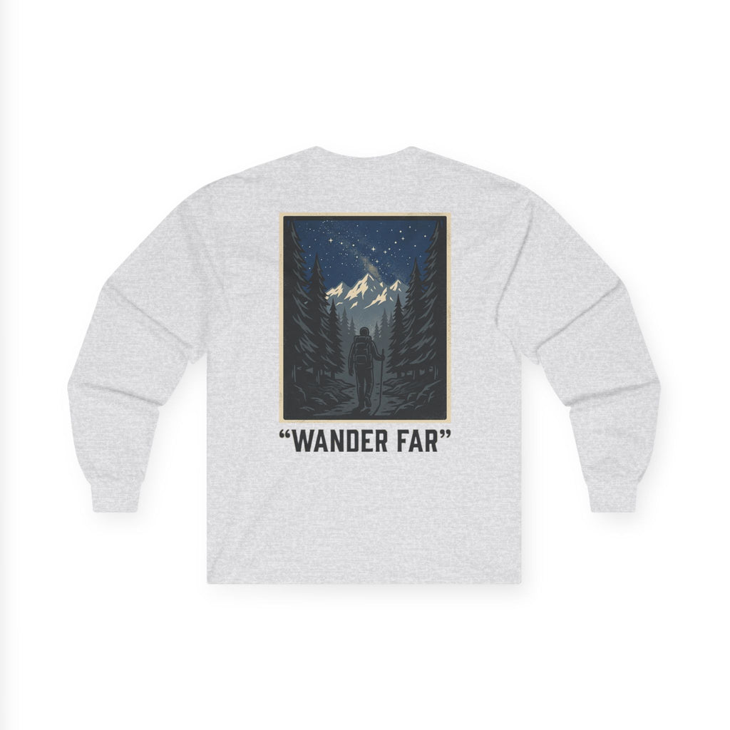 Wander Far Mountain Long Sleeve Tee