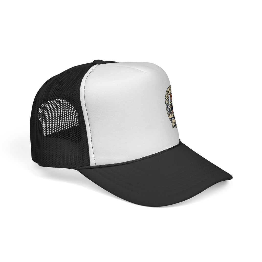 Trucker Cap – I Love The Drive Vintage Semi Truck Logo