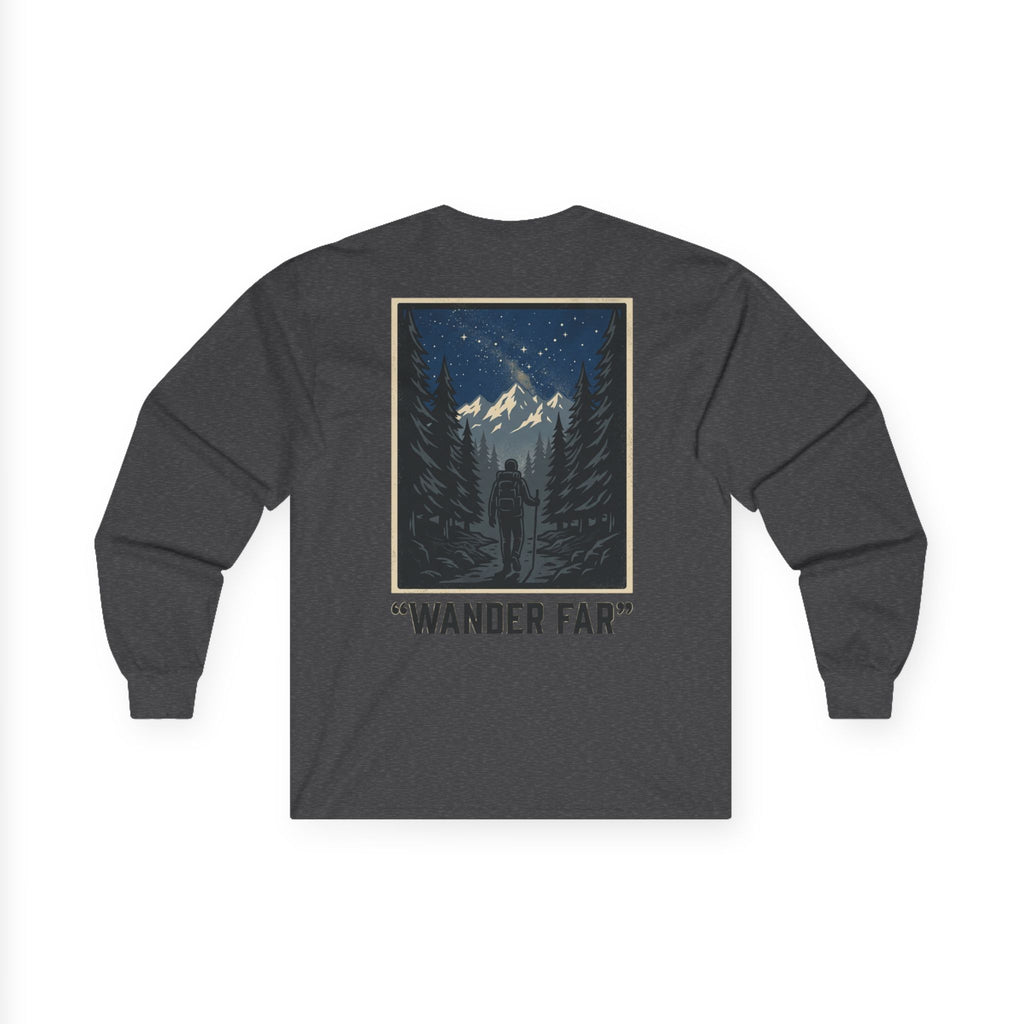 Wander Far Mountain Long Sleeve Tee