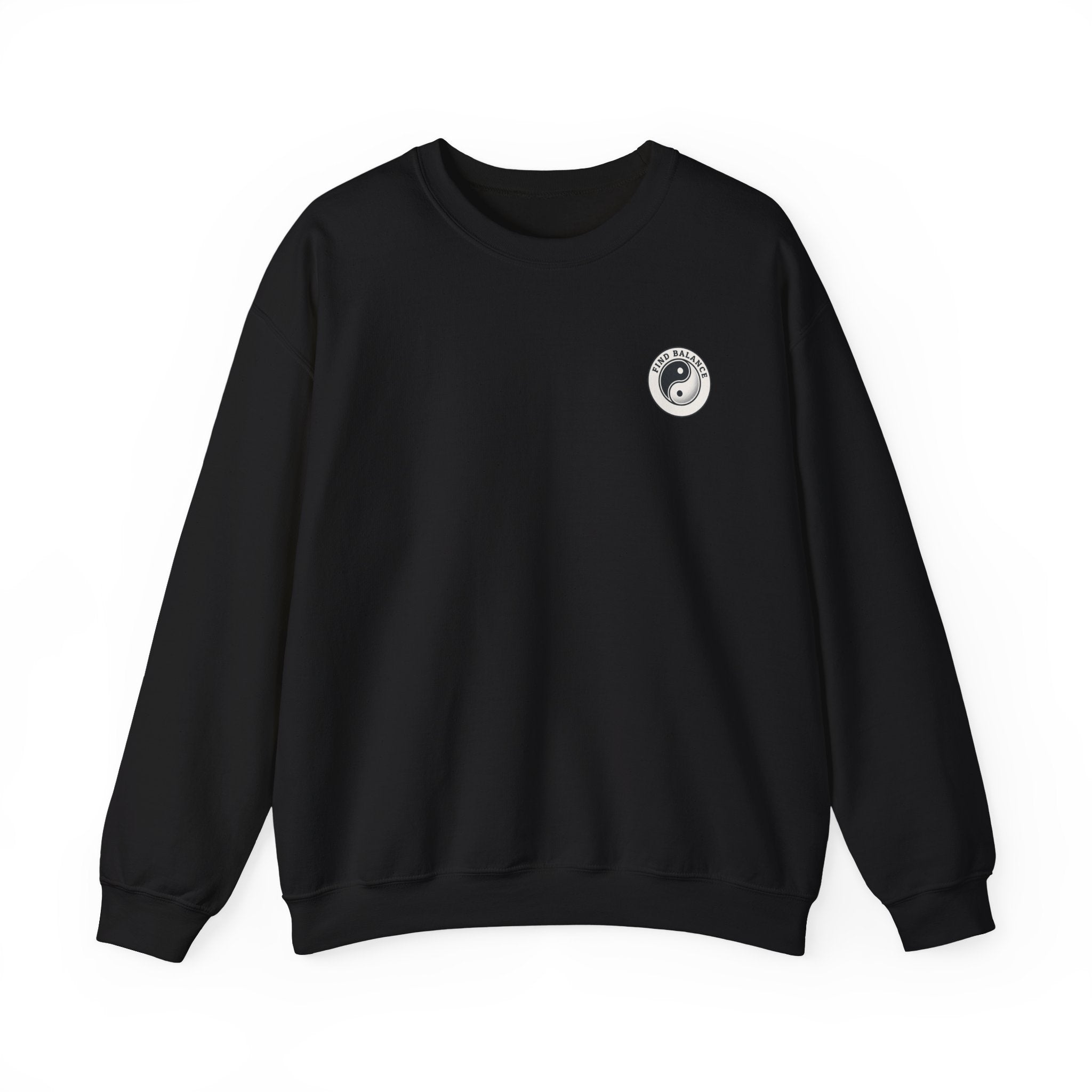Wander Far Mountain Crewneck Sweatshirt — Adventure Graphic Pullover