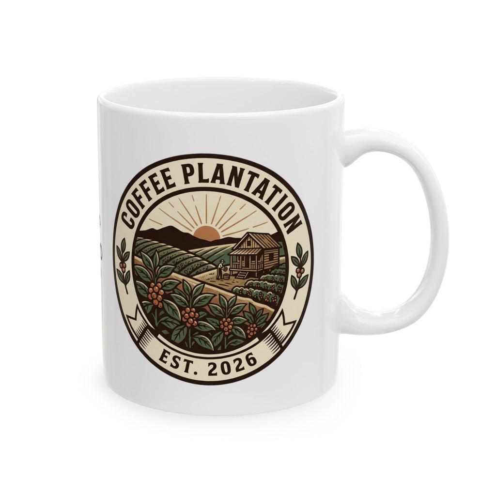 Coffee Donkey Ceramic Mug — Cute Donkey Coffee Lover Gift (11oz & 15oz)