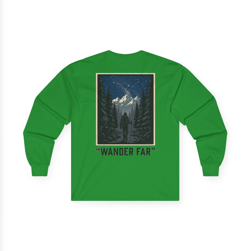 Wander Far Mountain Long Sleeve Tee