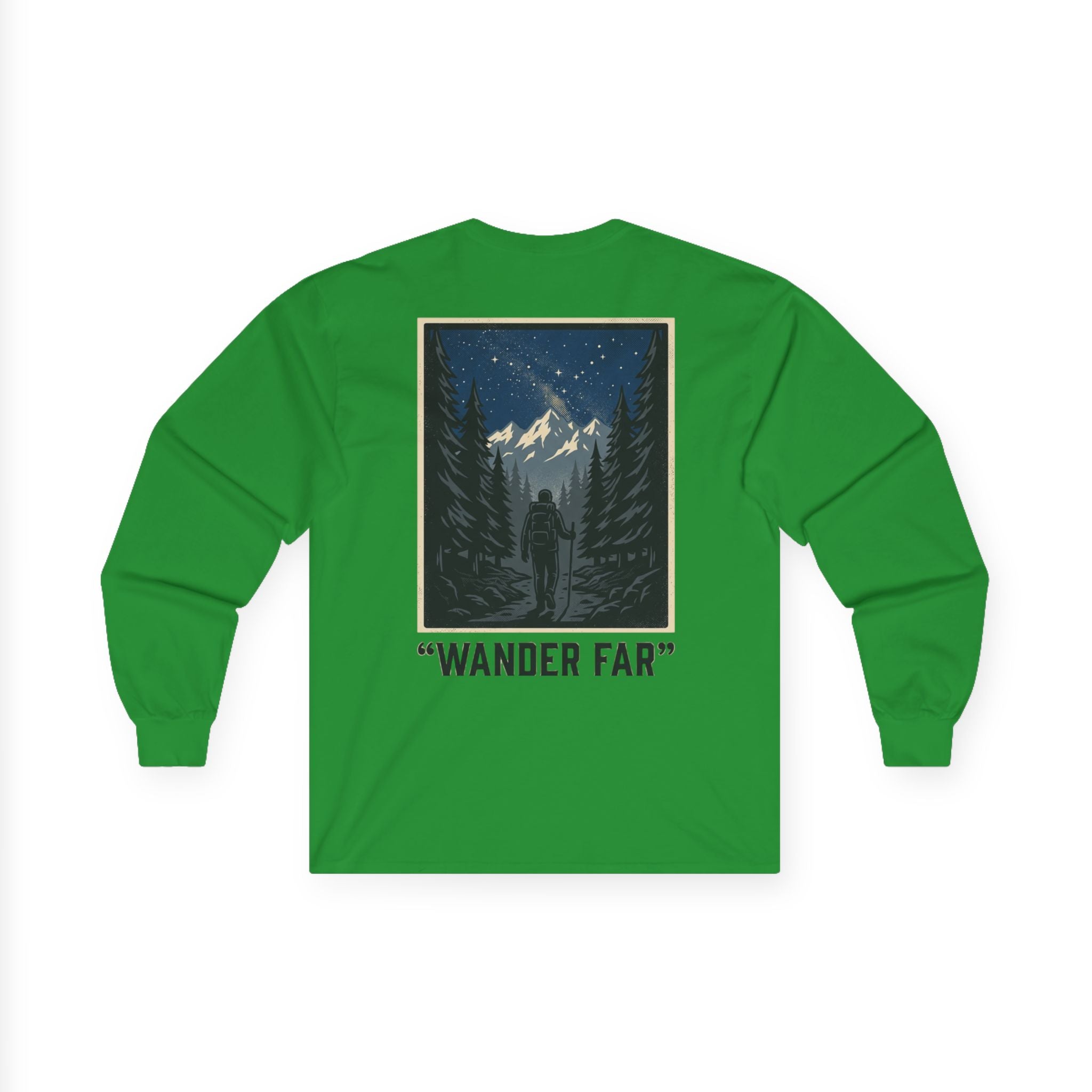 Wander Far Mountain Long Sleeve Tee