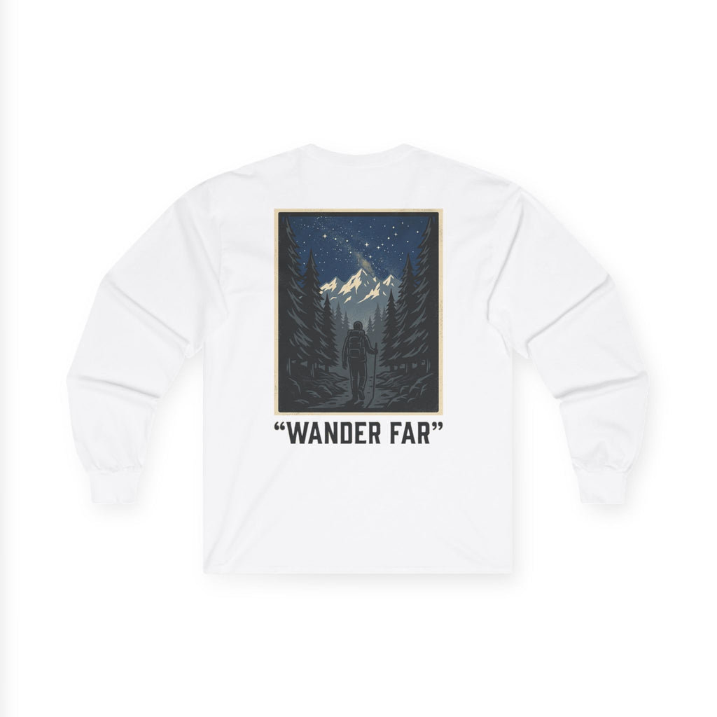 Wander Far Mountain Long Sleeve Tee