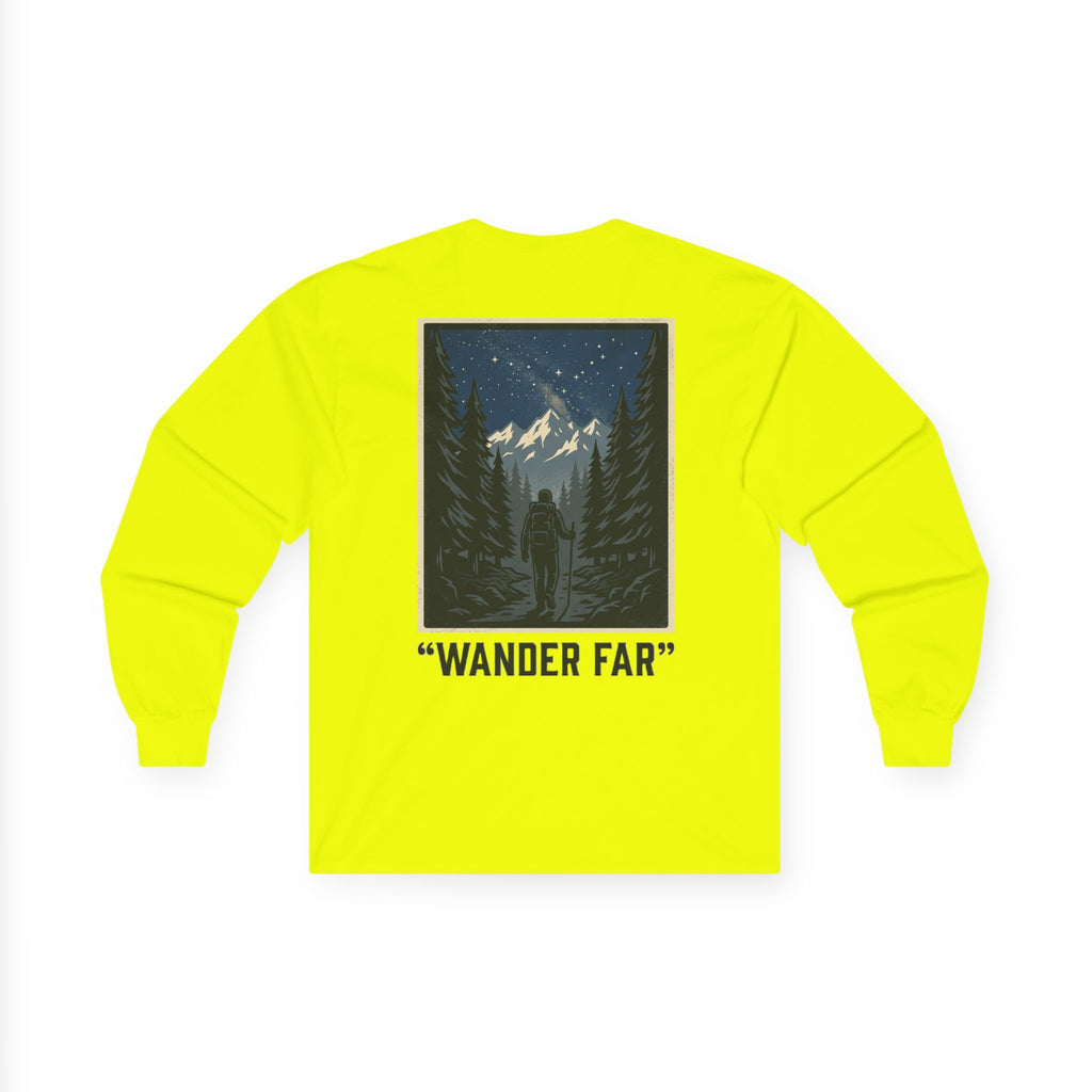Wander Far Mountain Long Sleeve Tee