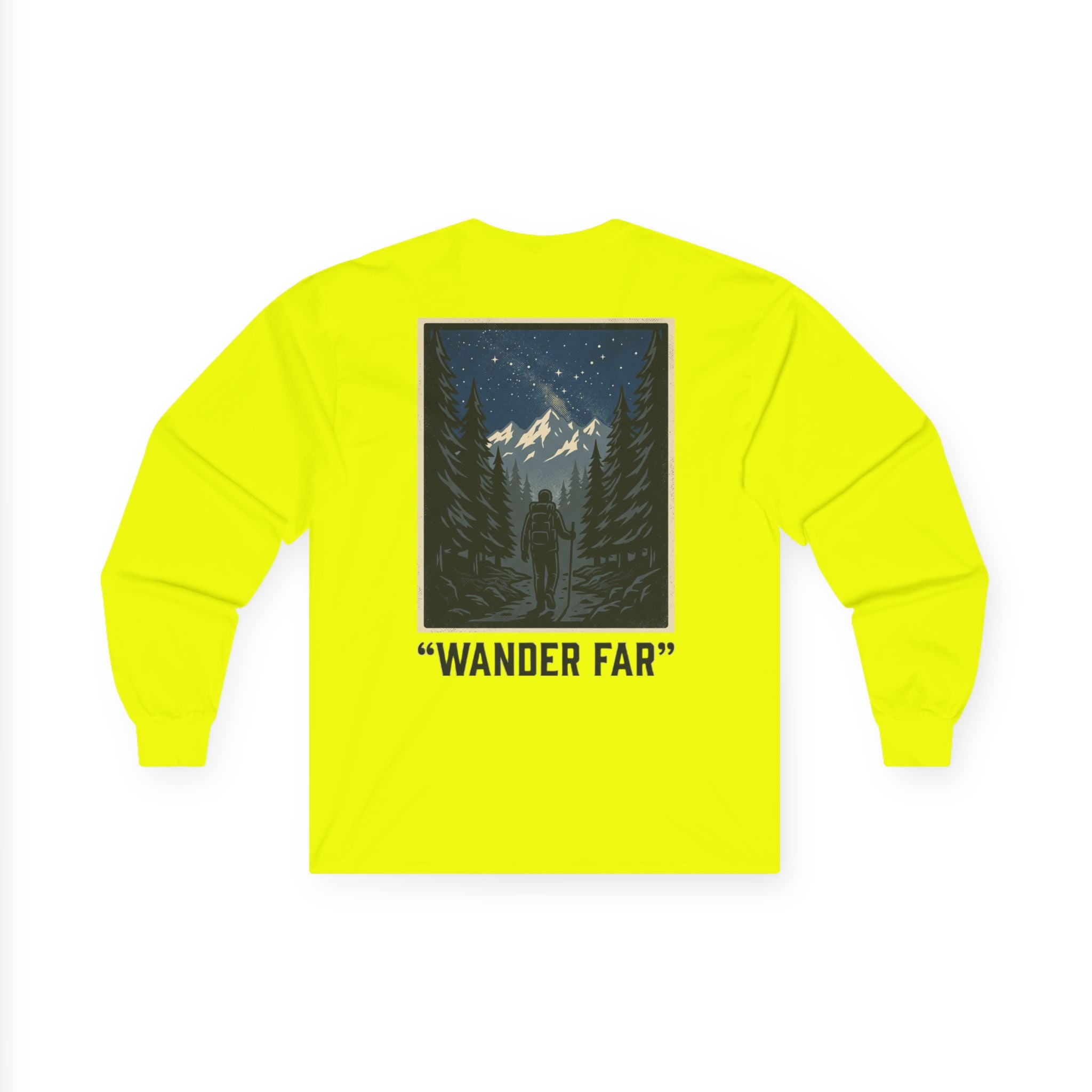 Wander Far Mountain Long Sleeve Tee