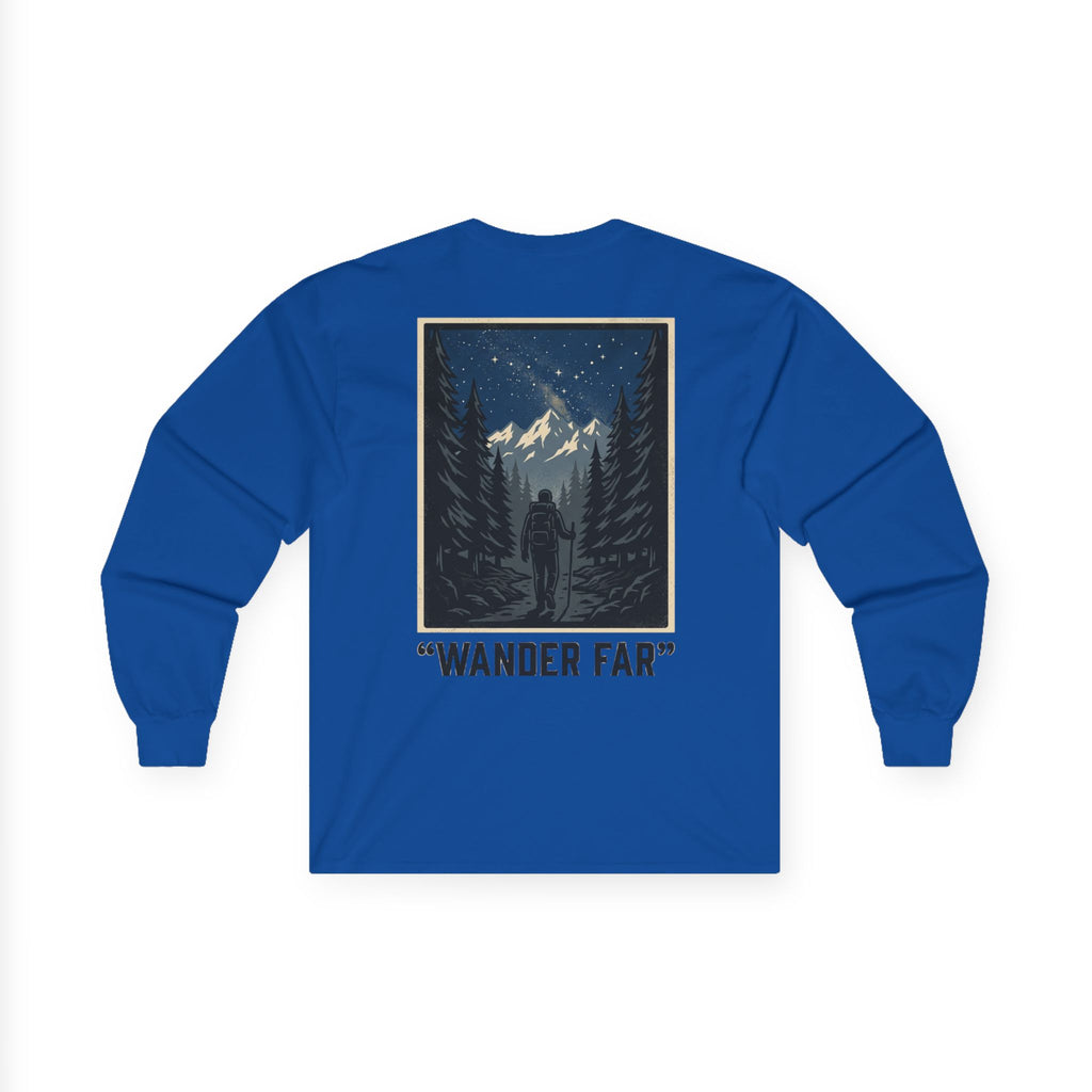 Wander Far Mountain Long Sleeve Tee